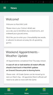 MatchRef android App screenshot 3